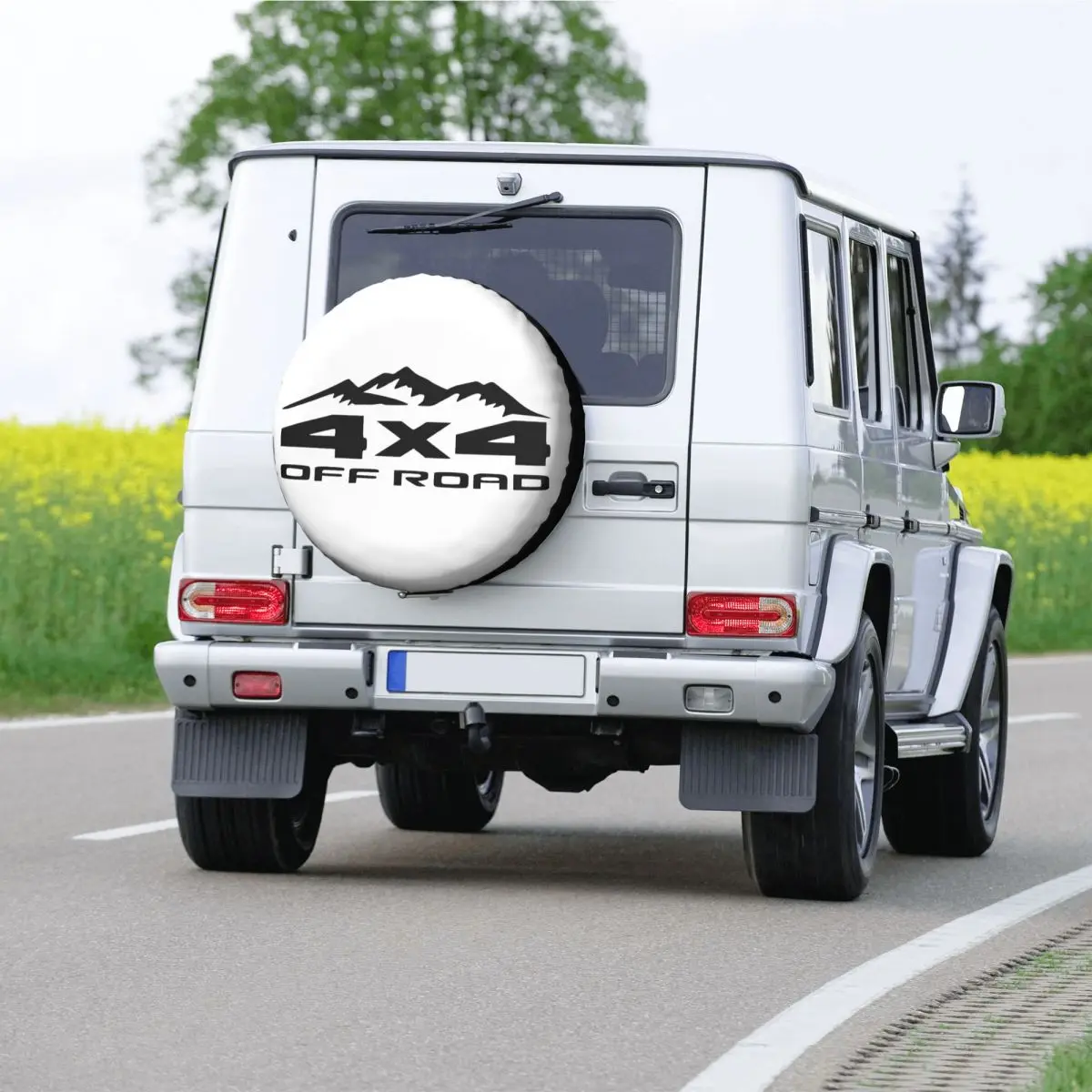 Custom 4X4 Off Road Mountain Spare Wheel Cover Universal for Hummer 4WD SUV Custom Tire Protector 14\