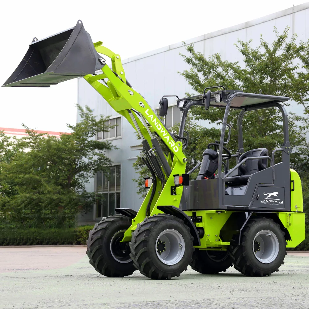 

608E wheel loader EPA Euro 5 mini loader rated load 600kg electric loader optional attachment 2 tons mini diesel loader custom