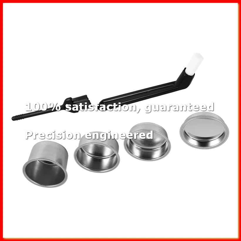 51mm Filter Basket 1/2/4 Cup for Espresso Bottomless Portafilter,Compatible with , 51mm Coffee Machine-ROWI