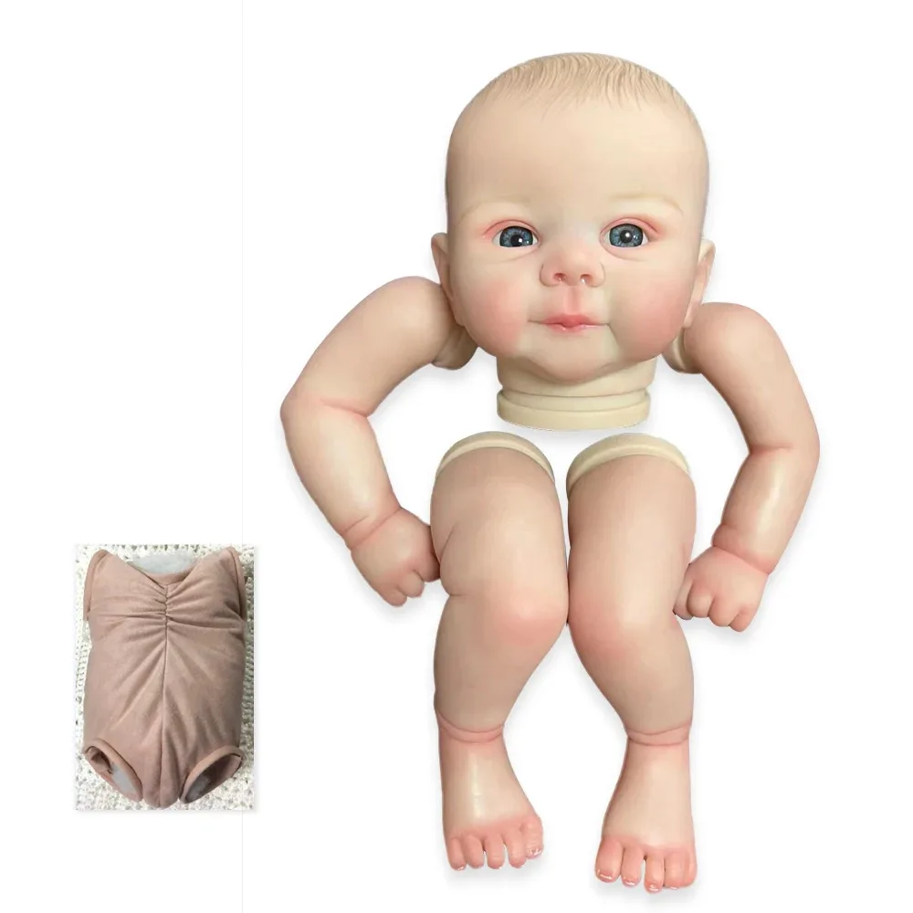 

19inch Already Painted Juliette Kits Very Lifelike Reborn Baby Doll with Many Details Veins DIY Toys Muñeca Kit Bebe Reborn