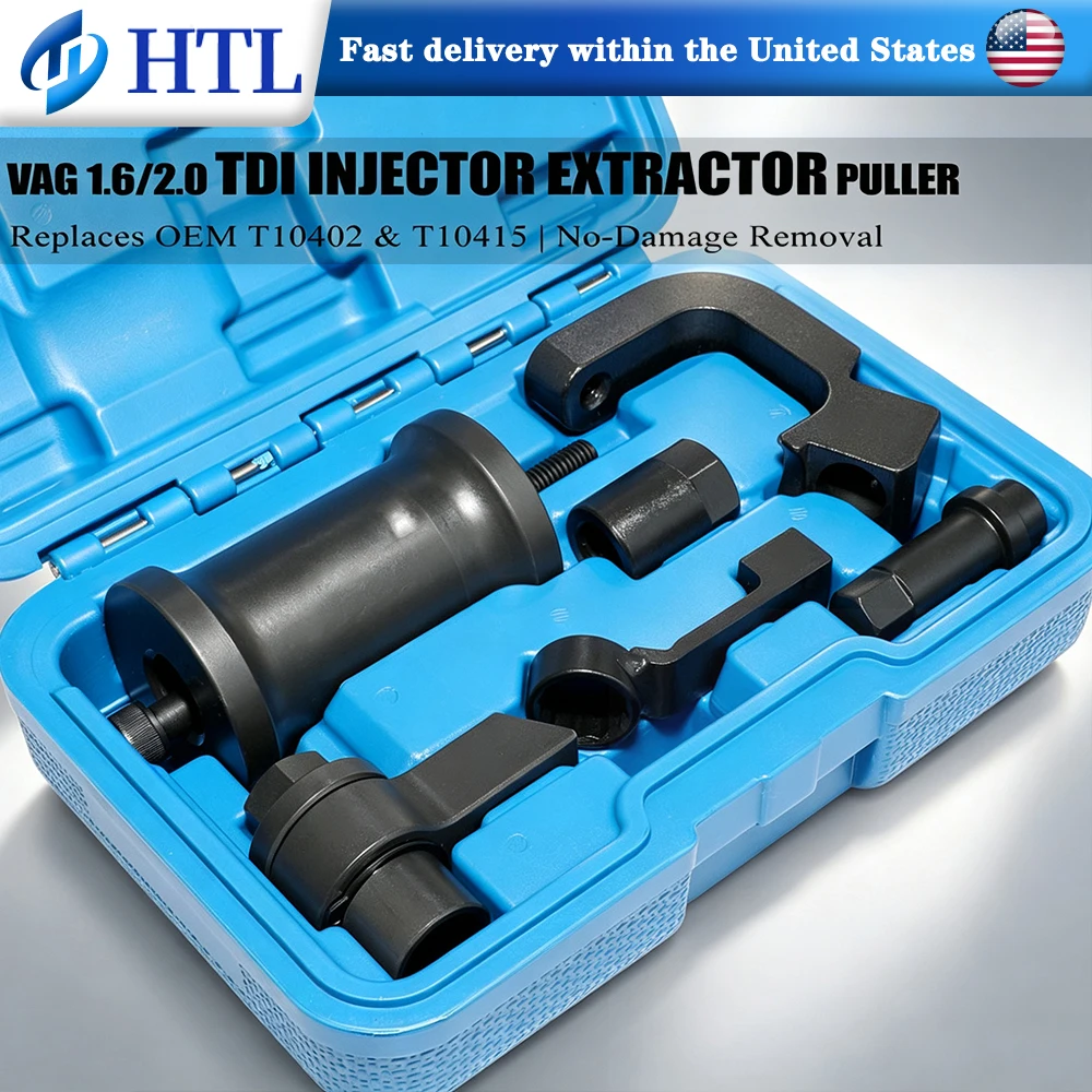 Diesel Injector Extractor Puller Fits VAG 1.6 2.0 TDi Engine Replaces T10402 T10415 For VW Audi Seat Skoda