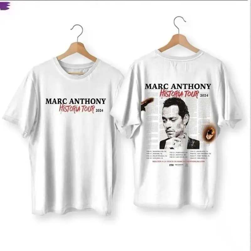 مارك أنتوني 2024 جولة تي شيرت المشجعين الكلاسيكيين