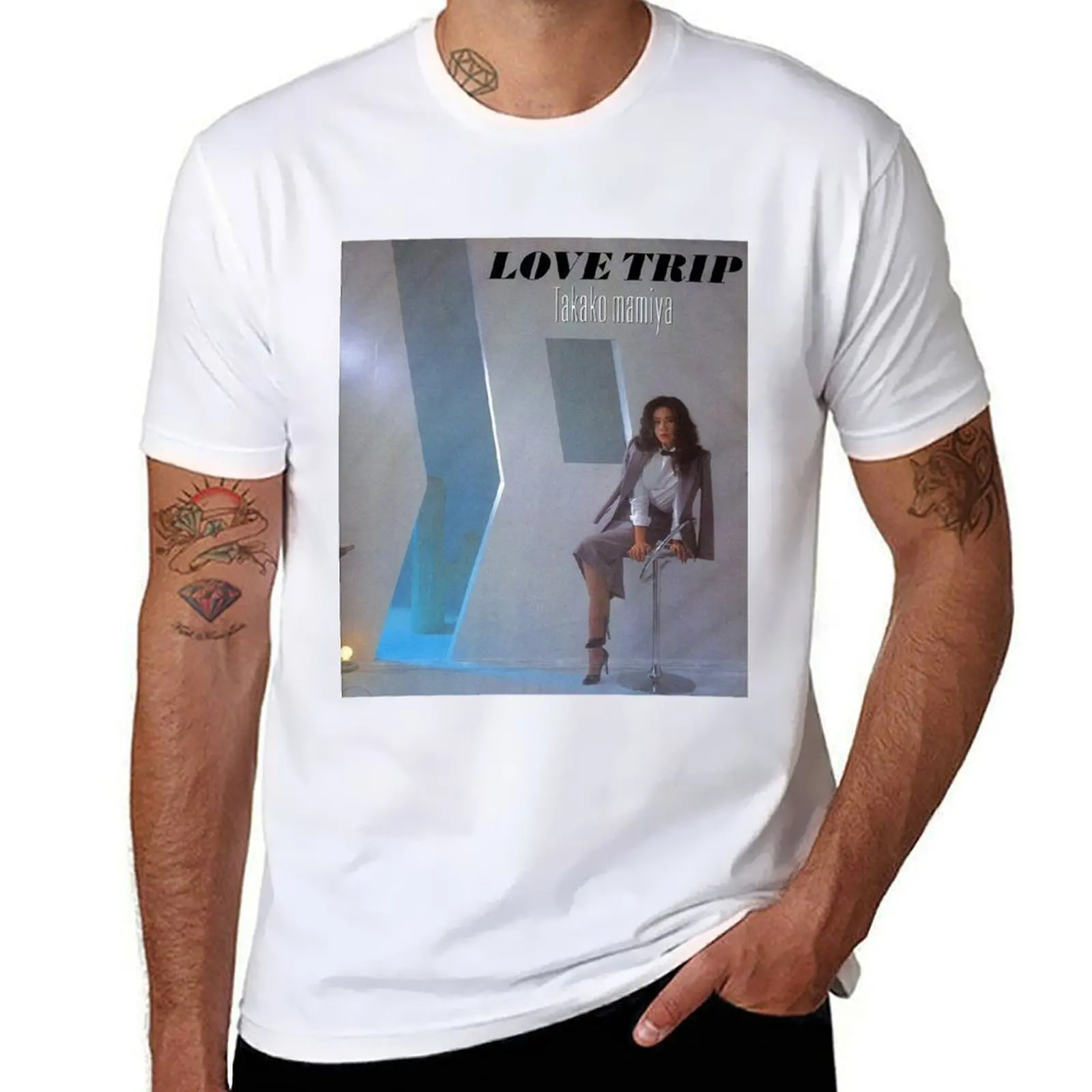 

Takako Mamiya - Love Trip T-Shirt t shirts for man pack cotton g man t shirts for men T-Shirt