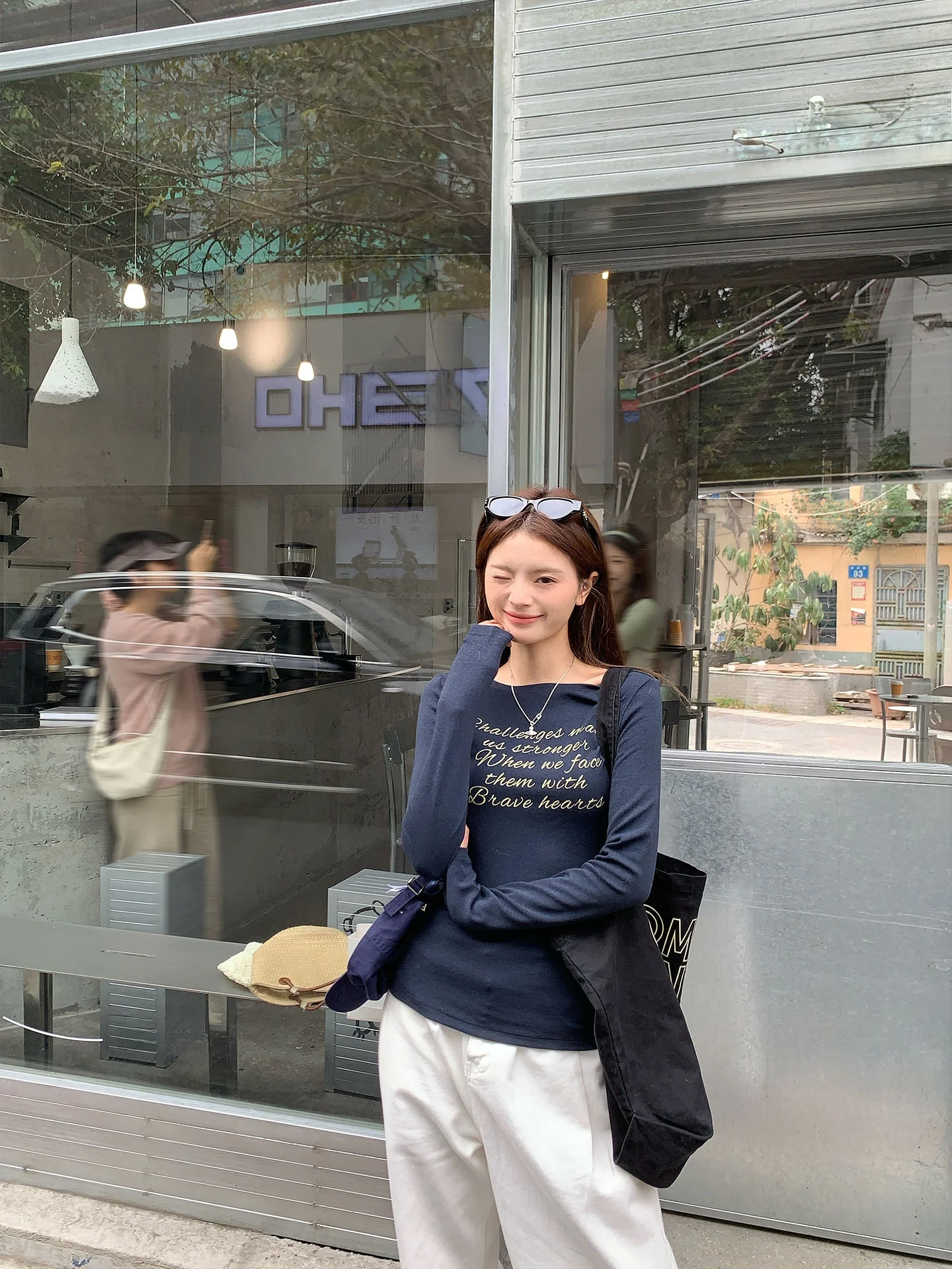 

Женская приталенная футболка с длинным рукавом, королевский синий цвет, с буквенным принтом, дышащая, весенняя, модная, повседневная, базовая, для ношения под одеждой