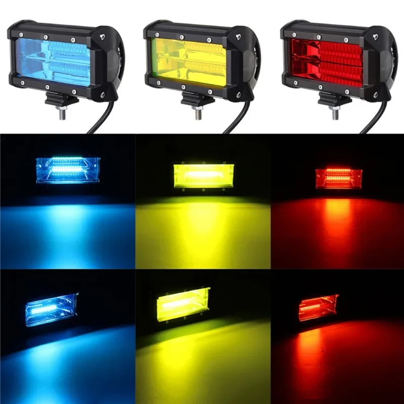 New Chip Three-row LED Off-road Vehicle Working Lights for Automobile Working Lights