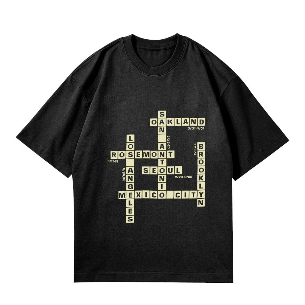 HOPE OnTheStreet プリントピュアコットン高品質トップ男性パジャマ女性の夏のカジュアル O ネック半袖 Y2K 卸売