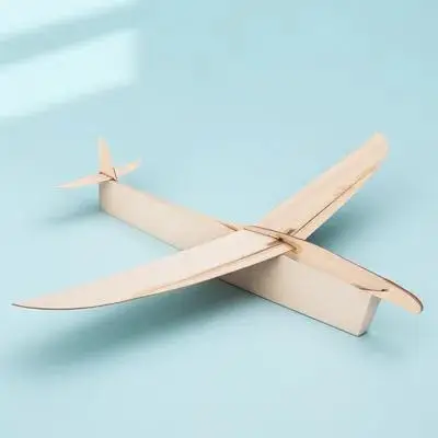 

Wooden Glider Airplane Hand Thrown Natural Wood Crafted Smooth Surface Aerodynamic Shape Long Soaring Distance Safe for All Ages