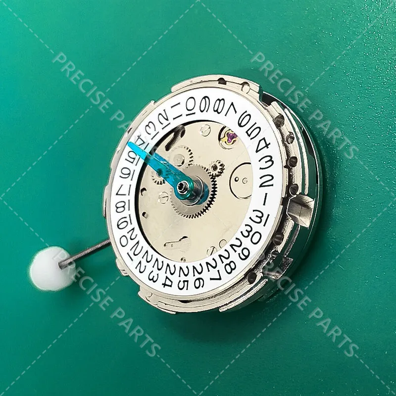 China's New Pearl 2813 8215 8205 Movement Single Calendar Automatic Mechanical Movement Red Wheel Watch Mouvement Accessories