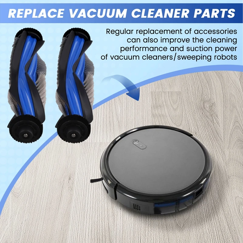 สําหรับ ECOVACS DEEBOT T50 PRO เครื่องดูดฝุ่นหลักลูกกลิ้งแปรงอะไหล่ทดแทนอุปกรณ์เสริม