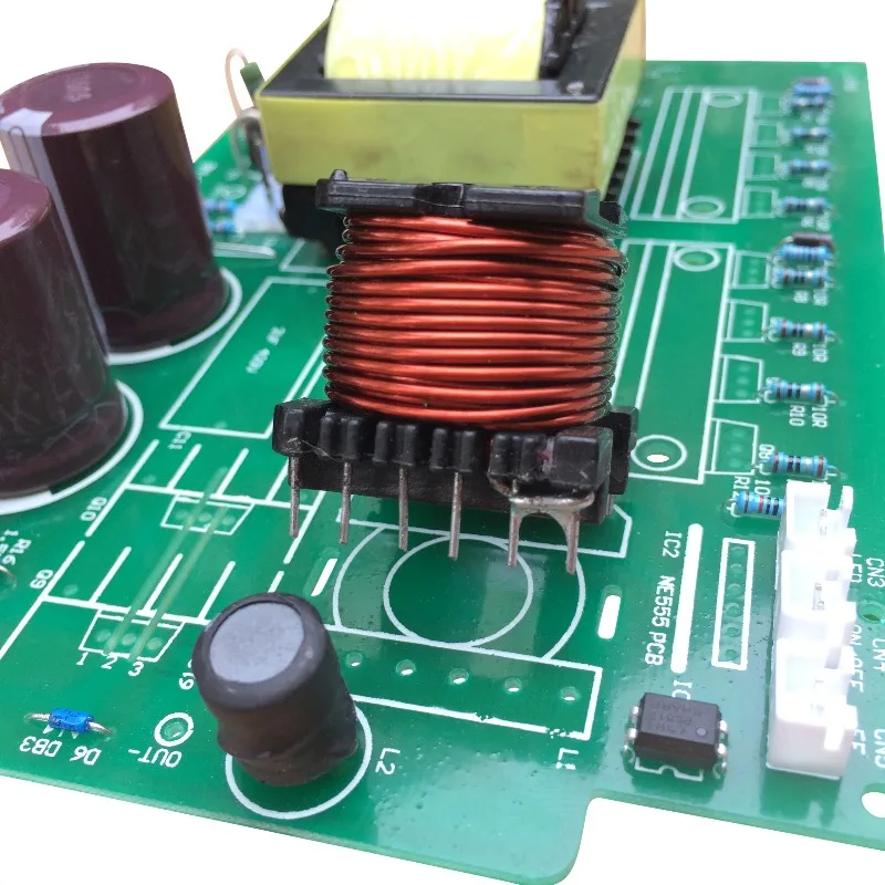Inverter accessories,PCB circuit empty board DIY kit,loose parts,frequency mixing,six six large tubes,double two two two silicon