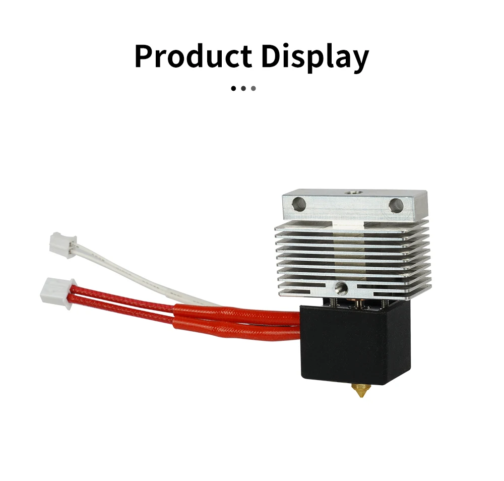 Hotend für ELEGOO Neptune 3/4 Hotend 3D-Drucker, komplett montiert mit Düse ELEGOO, offizielles 3D-Drucker-Zubehör – Detail 10