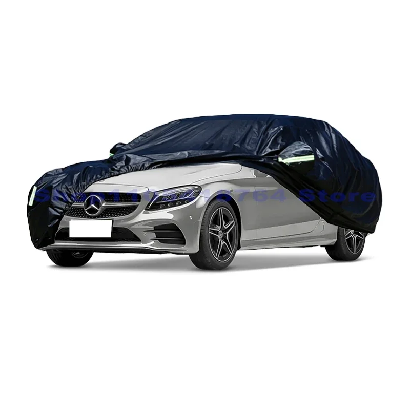 Car Cover Outdoor Protection Full Exterior Snow Cover Sunshade Dustproof Protection Cover For Benz C Class W202 W203 W206 W205