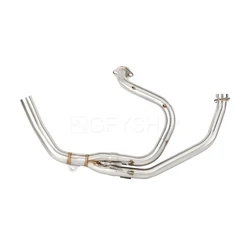 For Honda Transalp 650 2000-2007 XL650V XL 650 V XL650 Escape Slip-on Motorcycle Exhaust Muffler Header Link Pipe