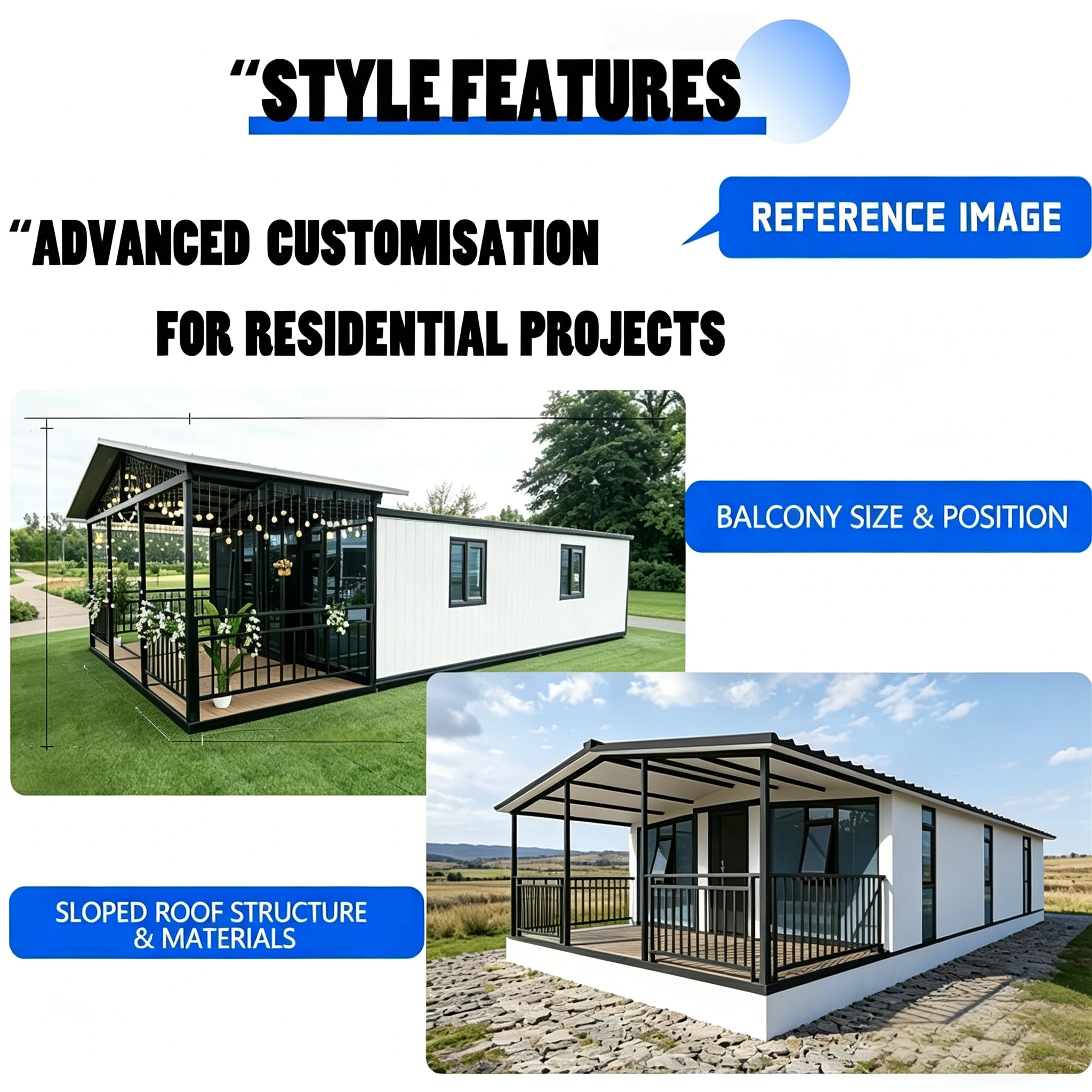 Modulair containerhuis, modern - Renewable Energy Use recensie en prijs