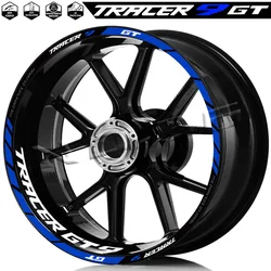 For Tracer 900GT Tracer9GT 2023 Motorcycle Wheel Sticker Decal Rim Hub Reflective Stripe Tape Accessories Waterproof