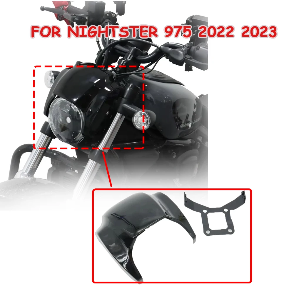 

for New motorcycle accessory RH975S fairing lampshade Harley night headlight 975 RH975 RH 975 2022 2023