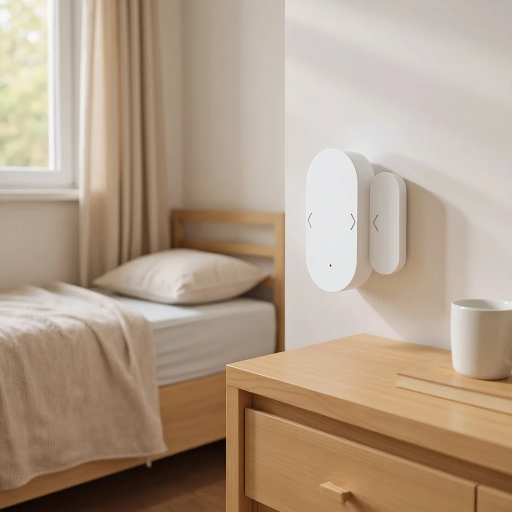 

Беспроводной датчик двери/окна Tuya Zigbee: магнитный контакт для автоматизации умного дома