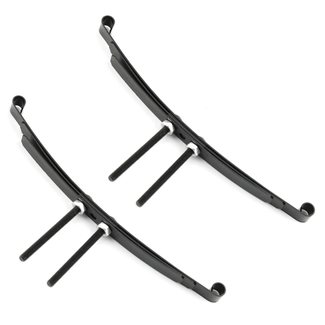 2 set Steel Leaf Springs for 1/14 Tamiya RC Tractor Trailer Truck Model Car Upgrade Parts Spare Accessories, B