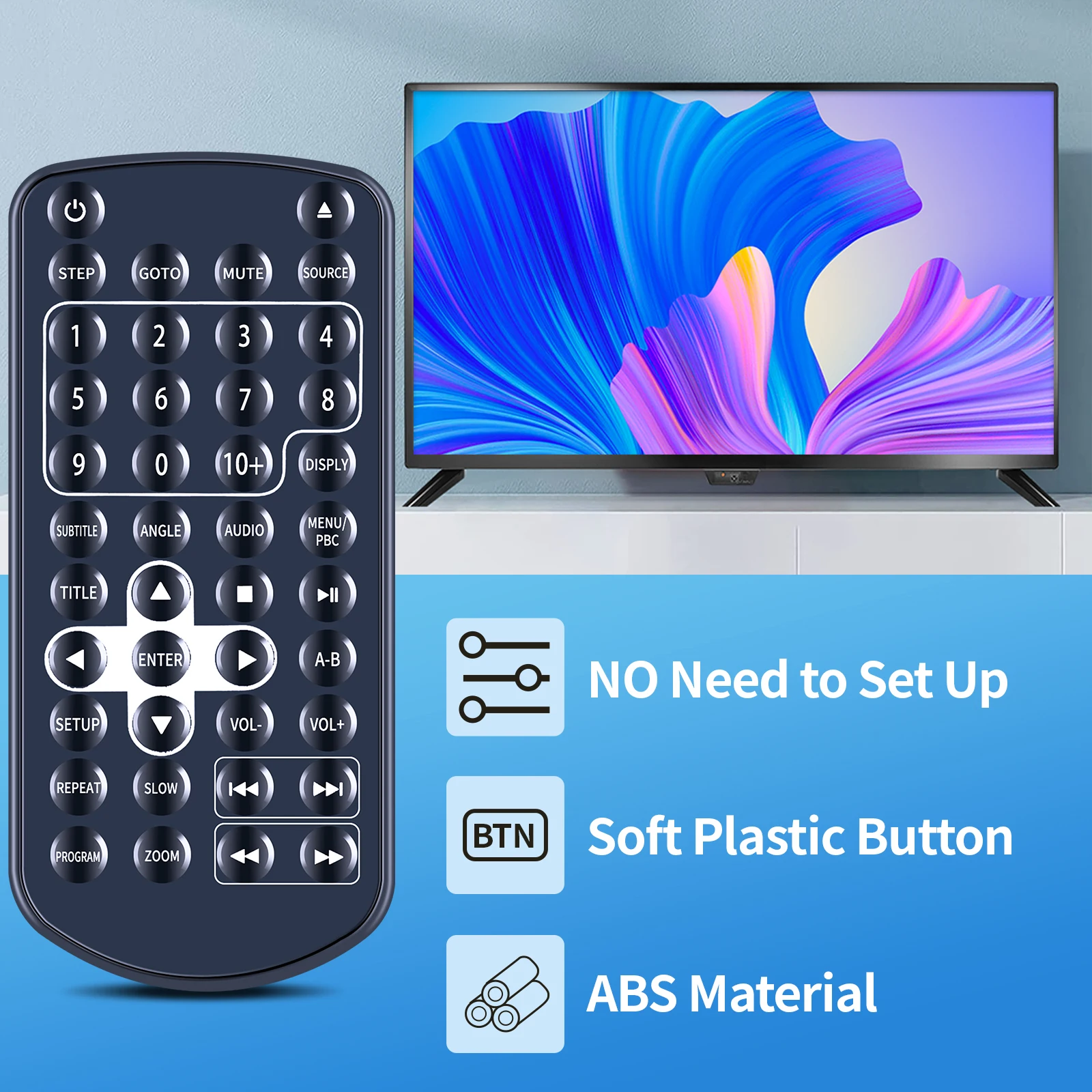 جهاز تحكم عن بعد جديد لجهاز QILIVE Odys Seal 7 DVD