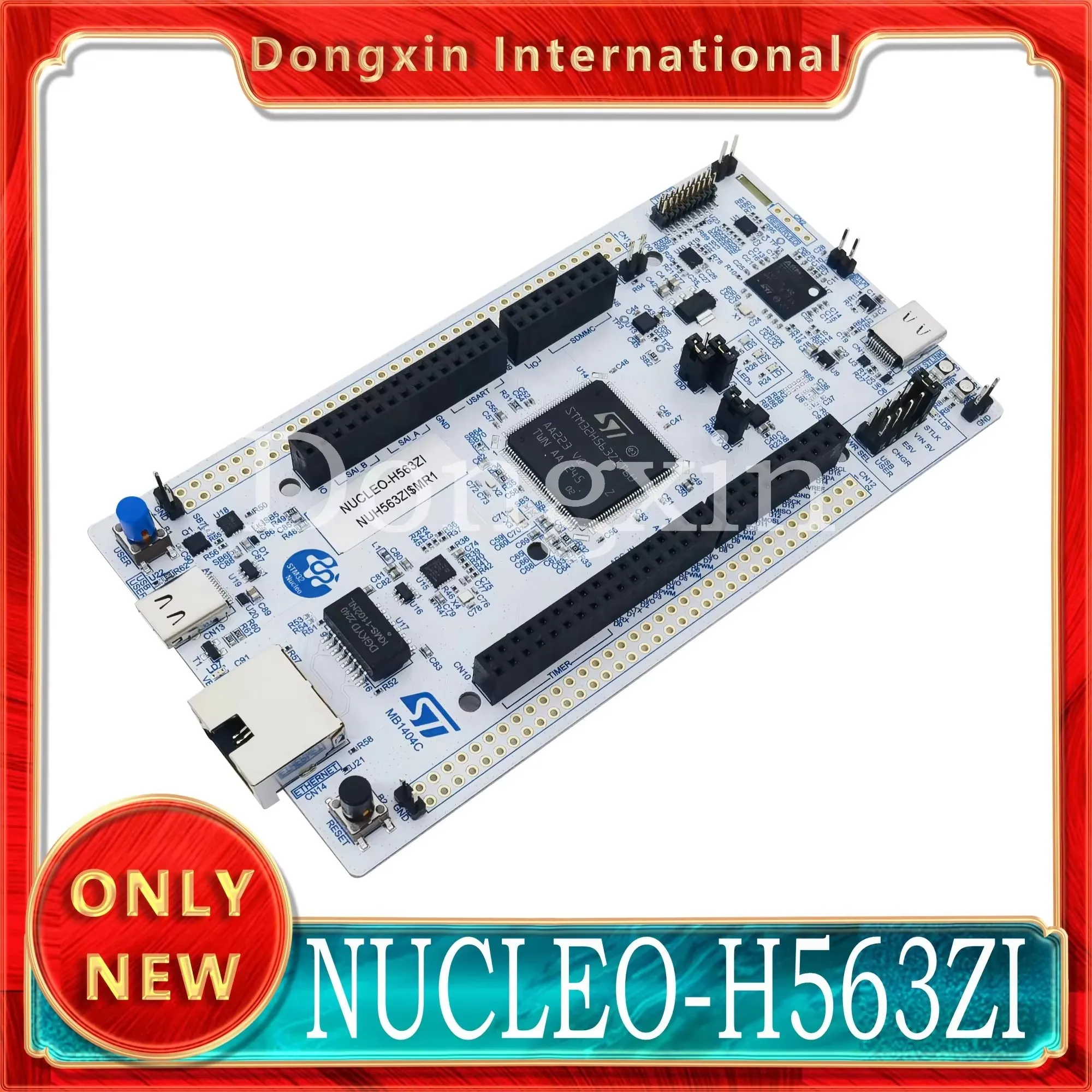 scheda-di-sviluppo-nucleo-h563zi-stm32-nucleo-144-con-mcu-stm32h563zit6-supporta-la-connettivita-arduino-st-zio-e-st-morpho