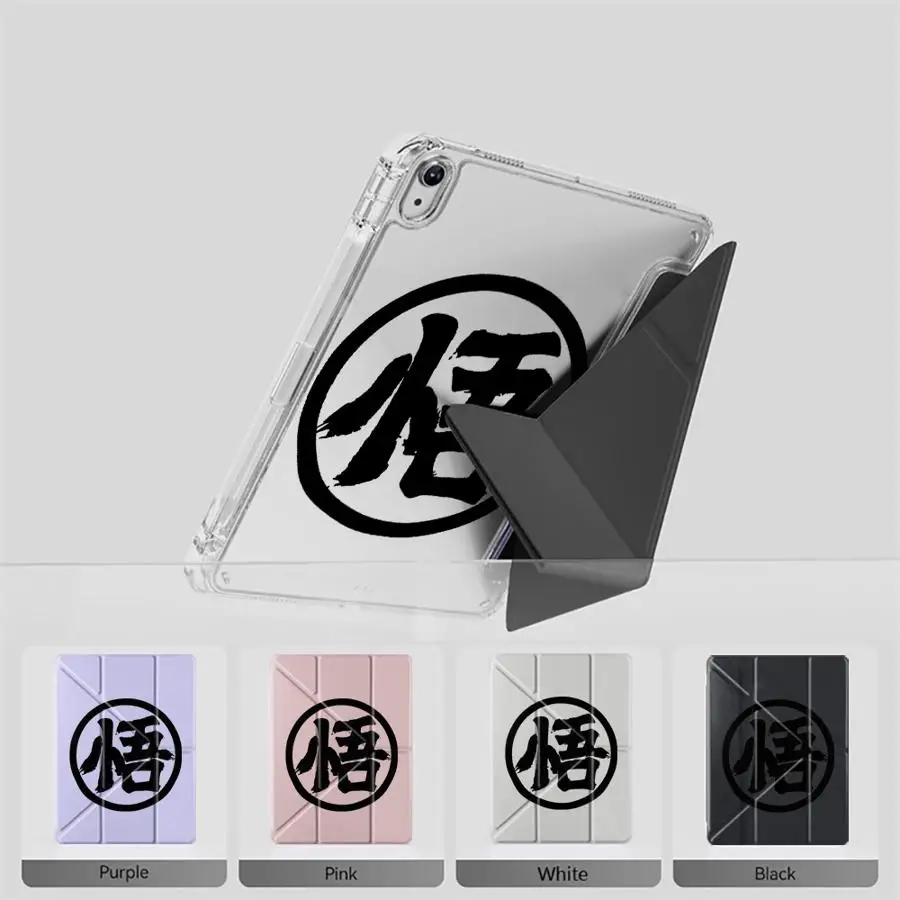 

D-Dragons Balls Gokus Logo Tablet Case For iPad Air 4 5 M3 M2 1 2 M4 11inch Pro 11th 10th 9th 8th 7th 12.9inch Pro 2025 Mini 6 7