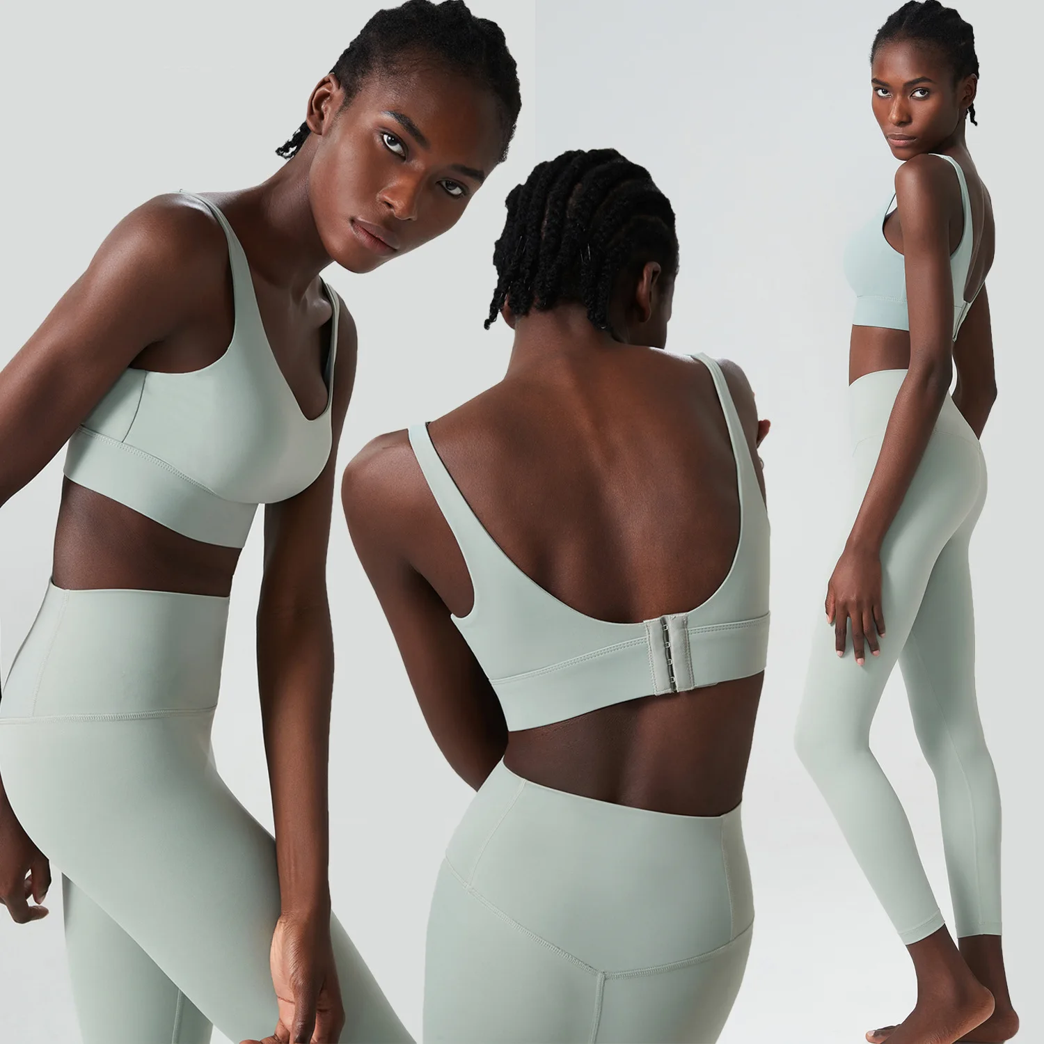 Withered New Fashion Ladies Large Size Lycra Yoga Suit Female Sensual Vest Leggings Sports Fitness Clothes Two-Piece Set Women