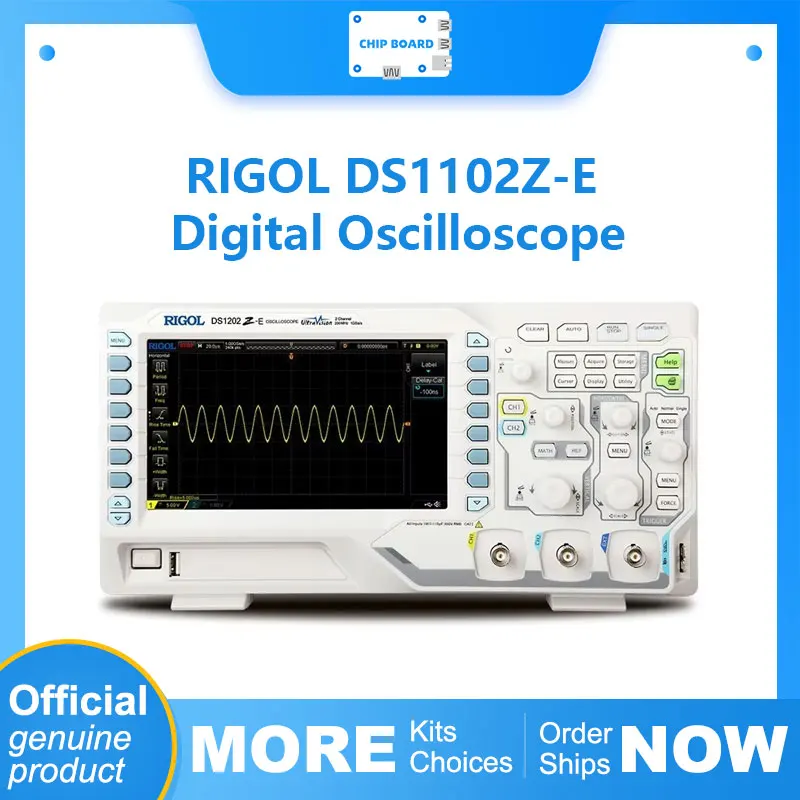 

RIGOL DS1102Z-E Digital Oscilloscope 100M Dual Channel 200M Bandwidth DS1202Z-E Storage