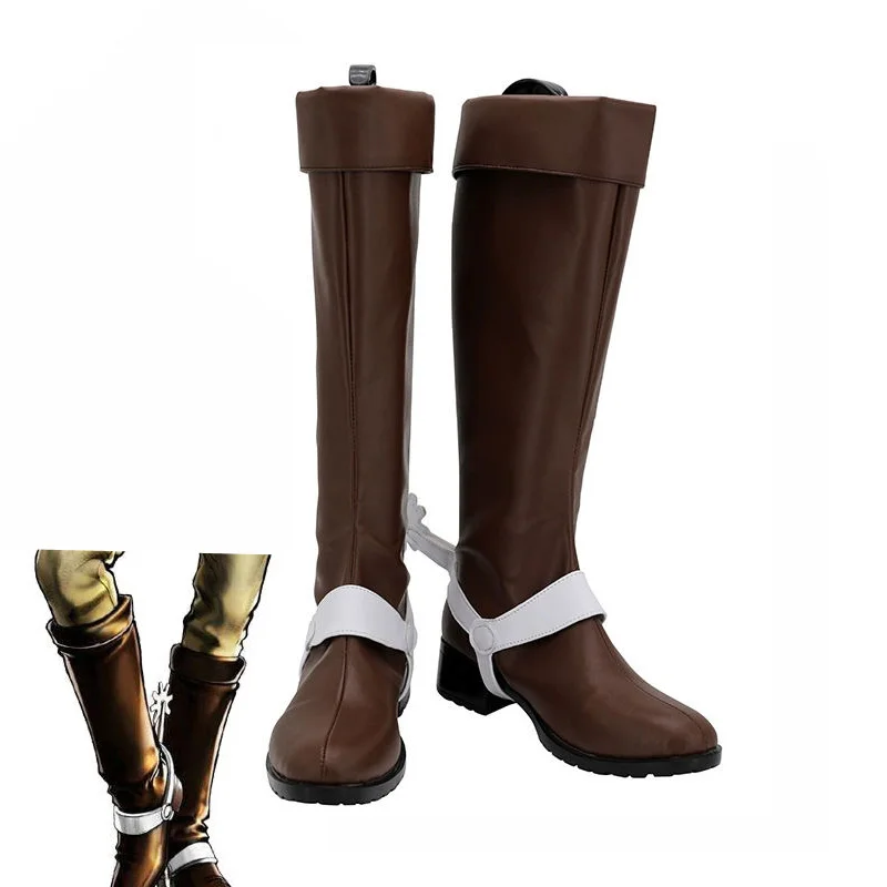 chaussures-de-cosplay-adventure-diego-brando-bottes-accessoires-de-jeu-anime-halloween-sur-mesure