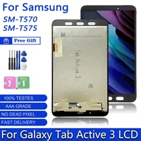 Pantalla LCD de 8 pulgadas y 0 pulgadas SM-T570 SM-T575 para Samsung Tab Active 3, 3. a generación, T570, T575, montaje de digitalizador con pantalla táctil