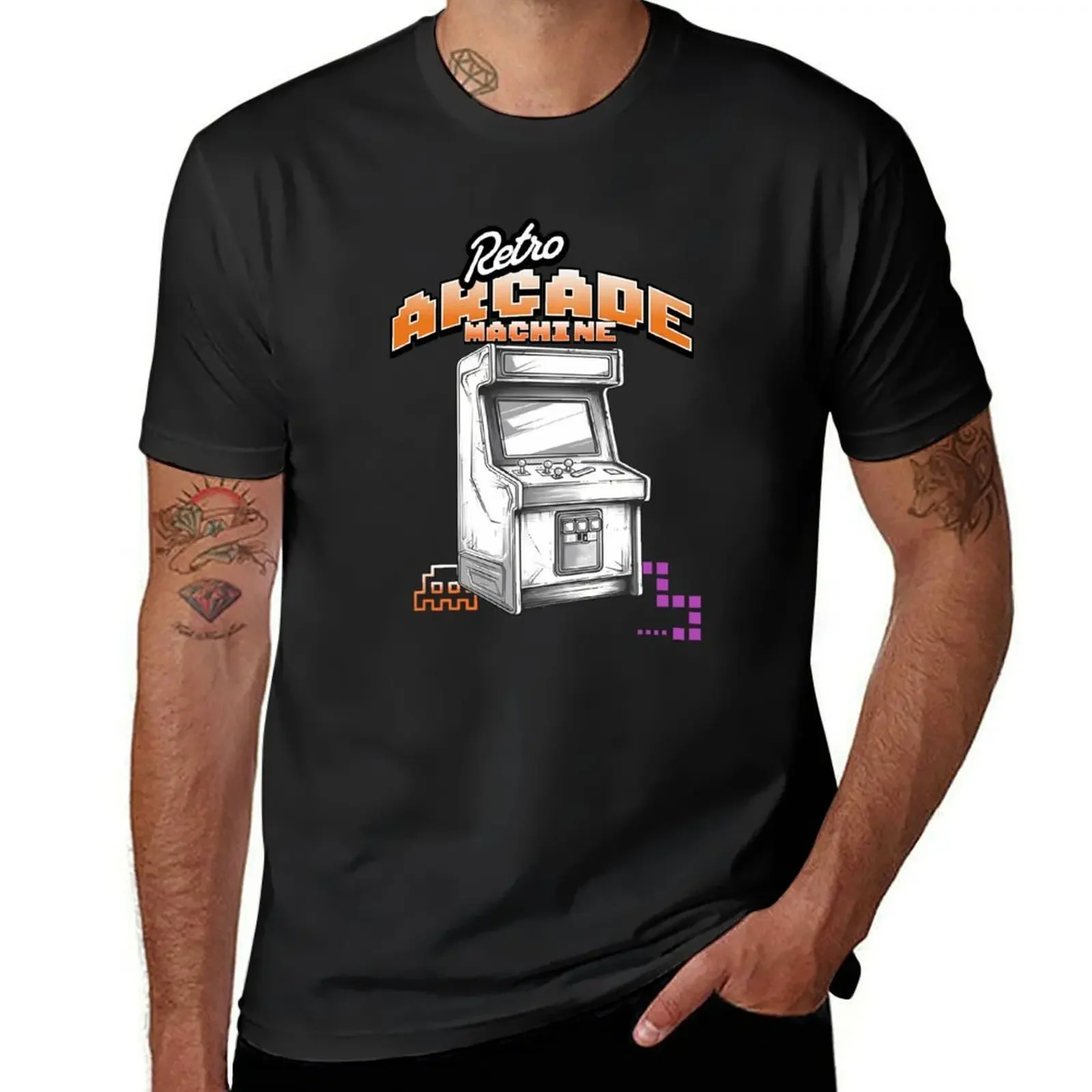 

An Unforgettable Gift: Arcade Digital Art for Fans of All Ages T-Shirt oversizeds oversized shirts graphic tee men