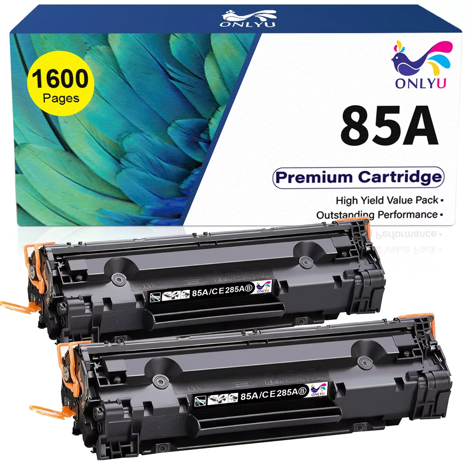 

Комплект из 2 тонеров CE285A 85A, совместимых с HP 85A LaserJet P1102 P1008 P1009 P1100