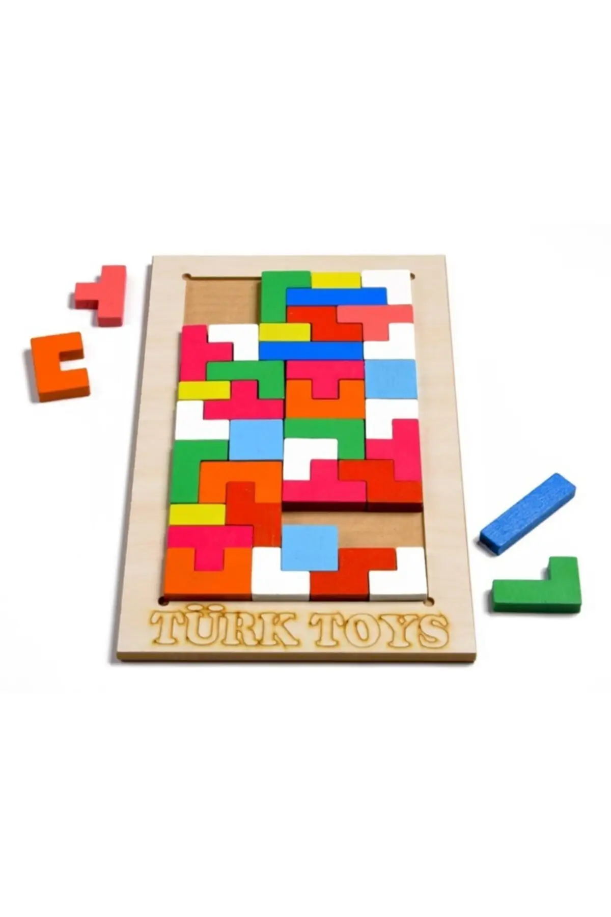 

Wood Tetris Bultak Educational Toy 100 Natural Domestic Production