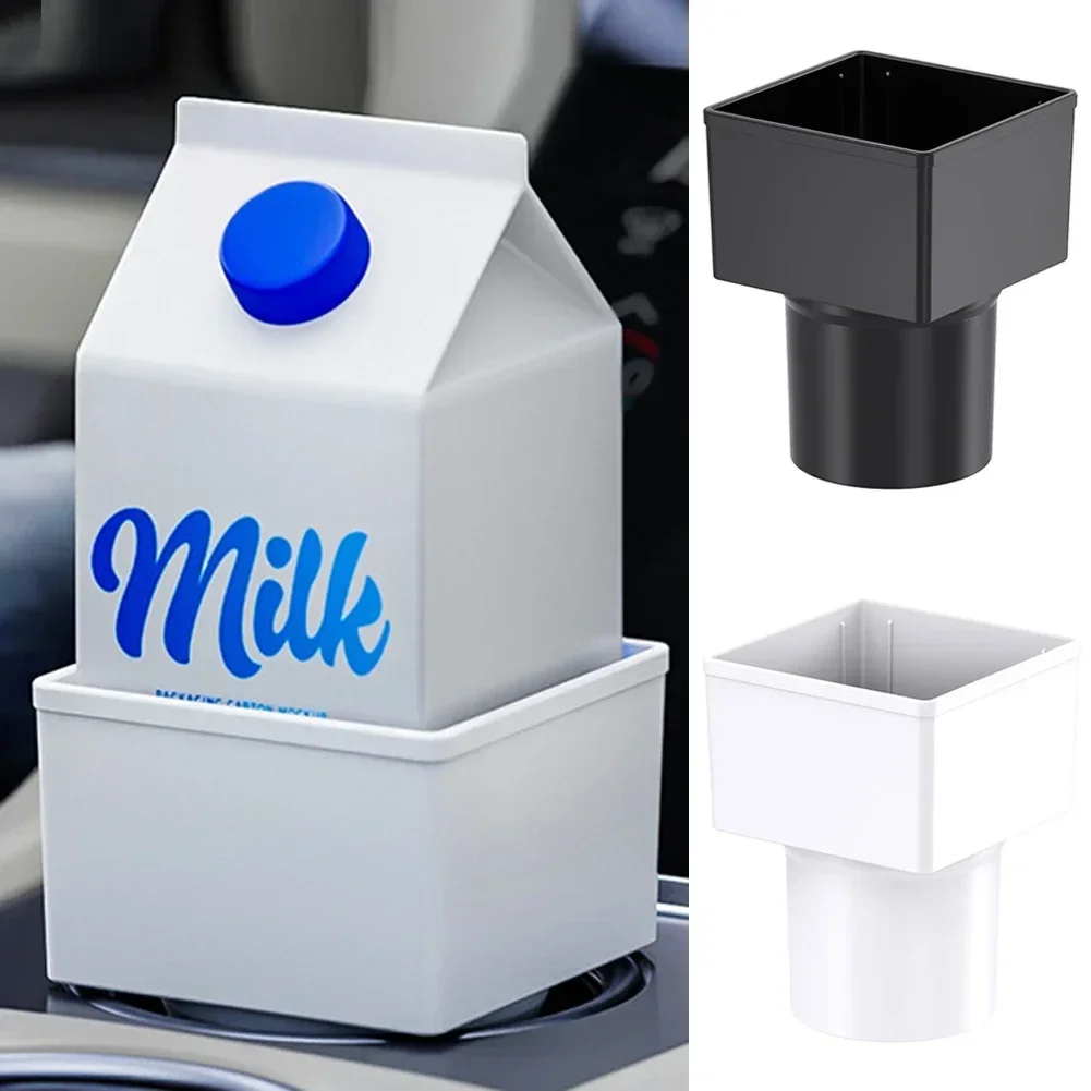 Car Center Console Storage Box Square PP Plastic Cup Holder Pocket Organizer Coin Collector - Vehicle Interior Storage Solution