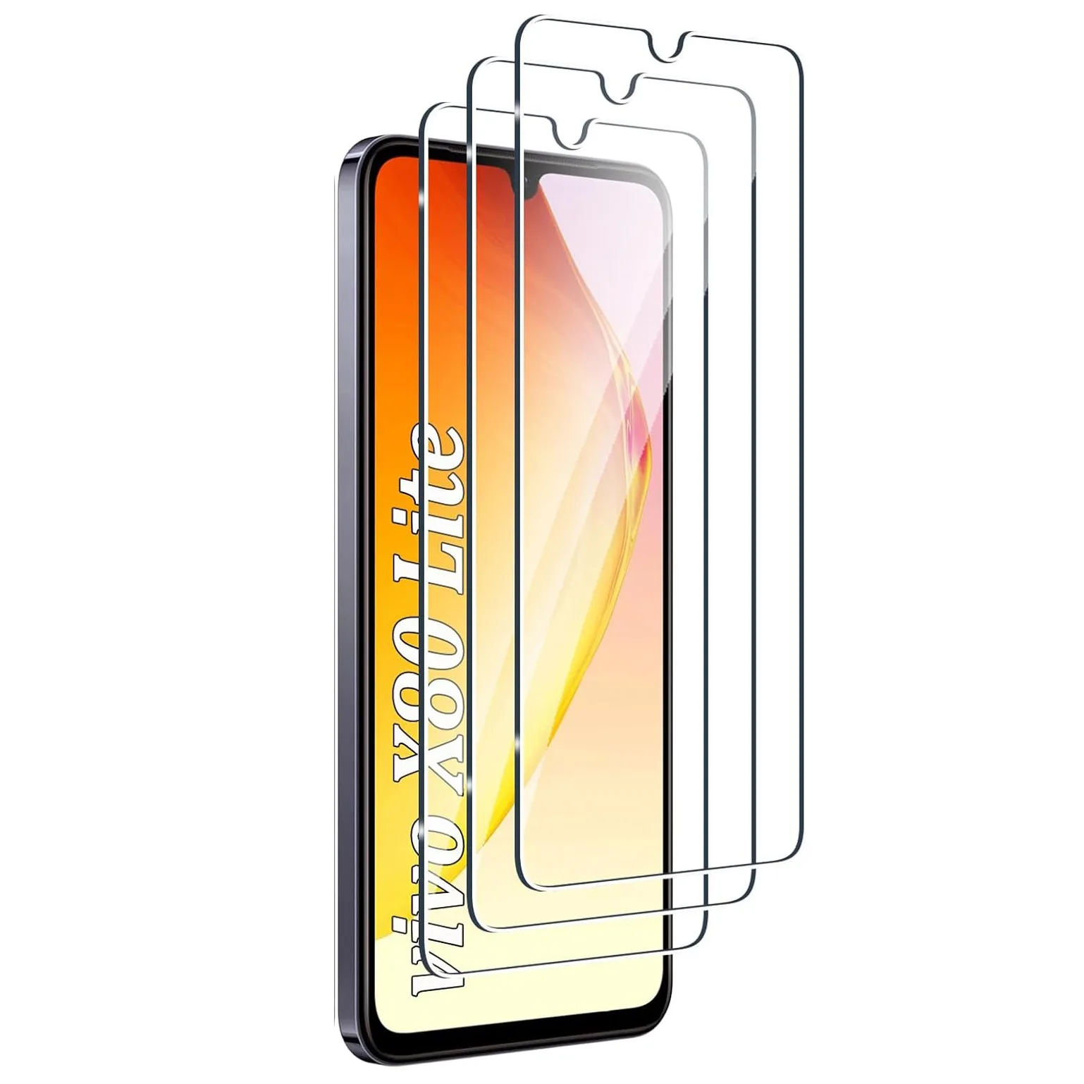 

3pcs Tempered Glass For vivo X80 Lite Screen Protector Glass vivo X70 Protective Film