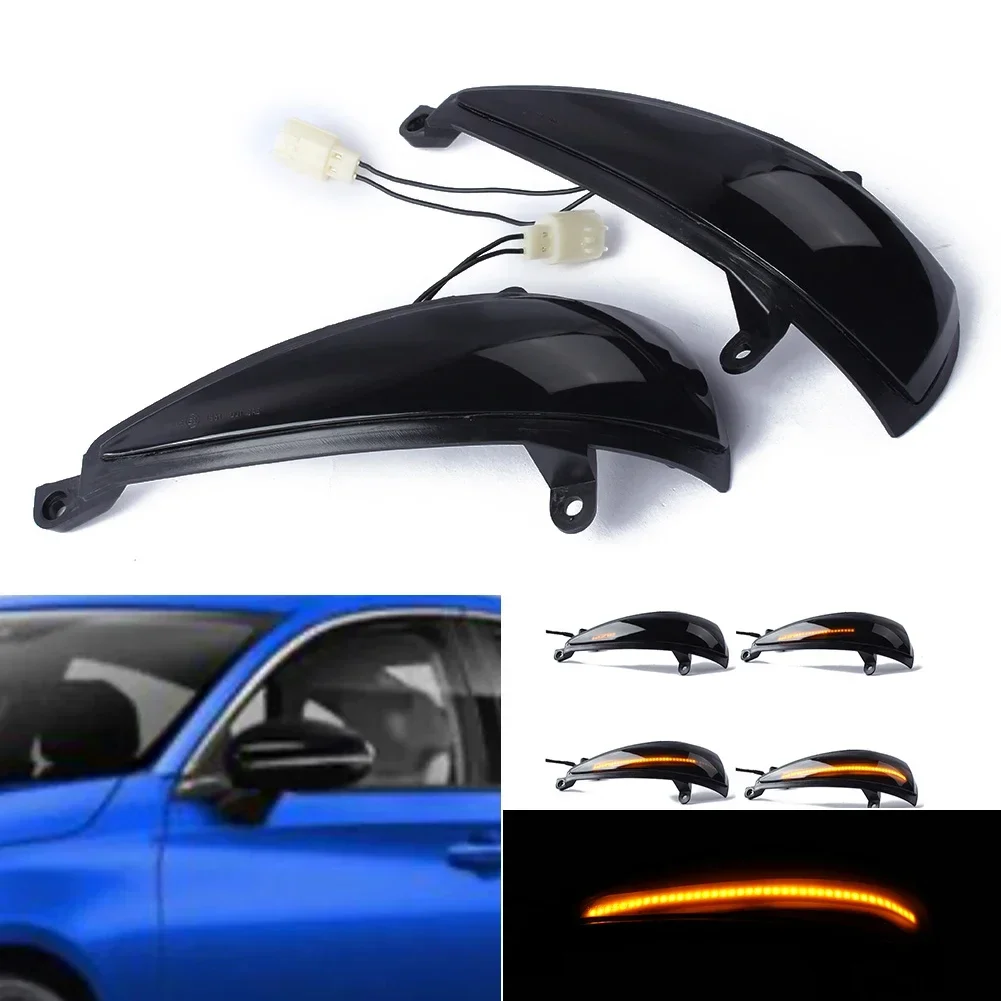 Светодиодный динамический боковой указатель поворота, 2 шт.