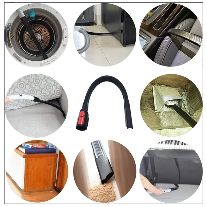 AT51-Для Dyson V15 V11 V10 V8 V7 Вакуумные насадки Инструмент для очистки зазоров для автомобильной сушильной машины Вентиляционное отверстие и угловая вакуумная щетка для пыли