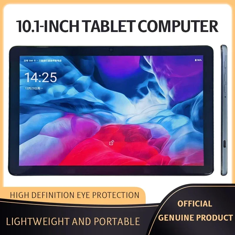 2024 Brand New 10.1-inch Tablet Pad with SIM Card Slot Full Network 4G Support High-Speed WiFi for Study Office Entertainment