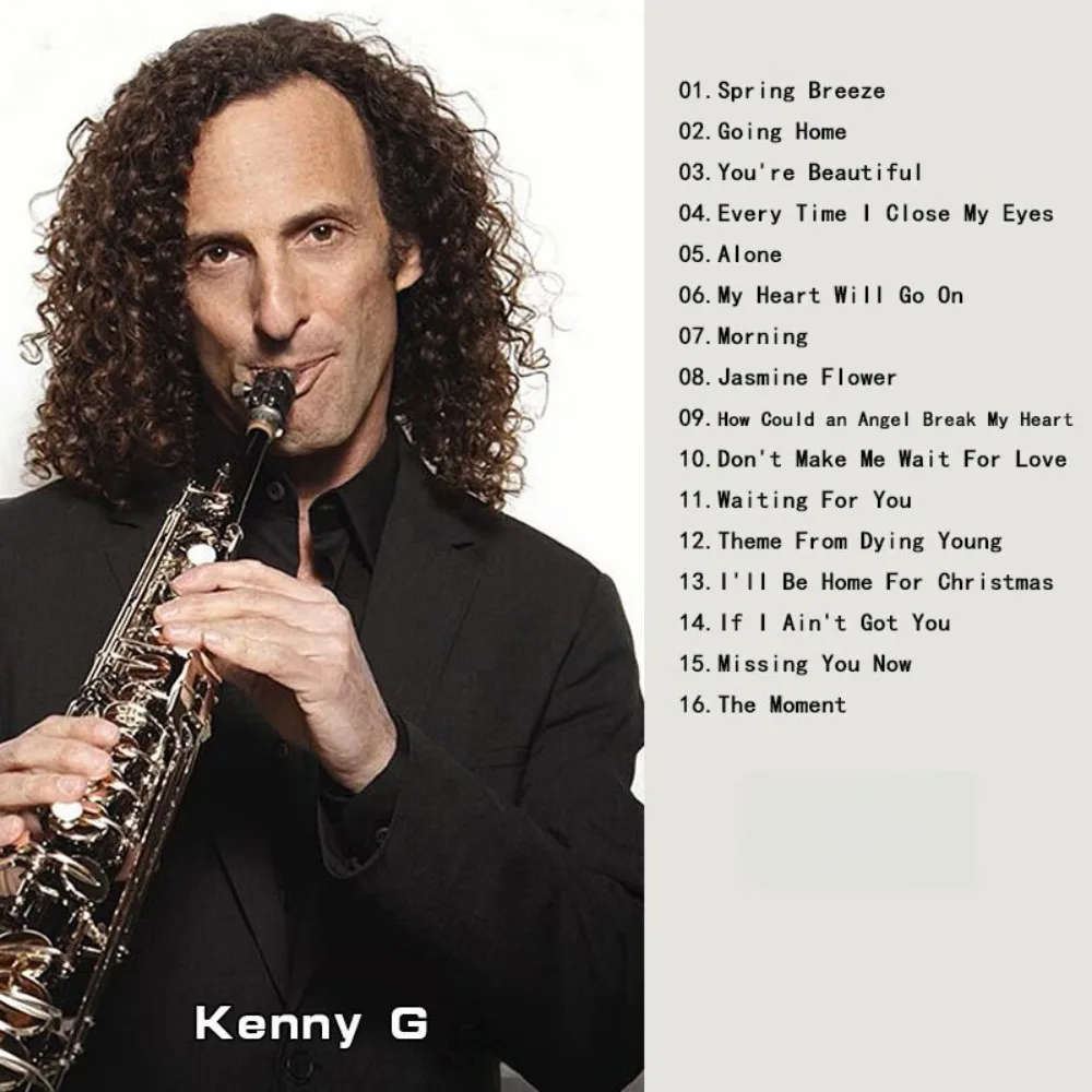 

Классические хиты Кенни Ги на саксофоне, инструментальная музыка, автомобильный CD, безупречное качество звука без потерь | Премиум для ценителей гладкого и стиленого джаза