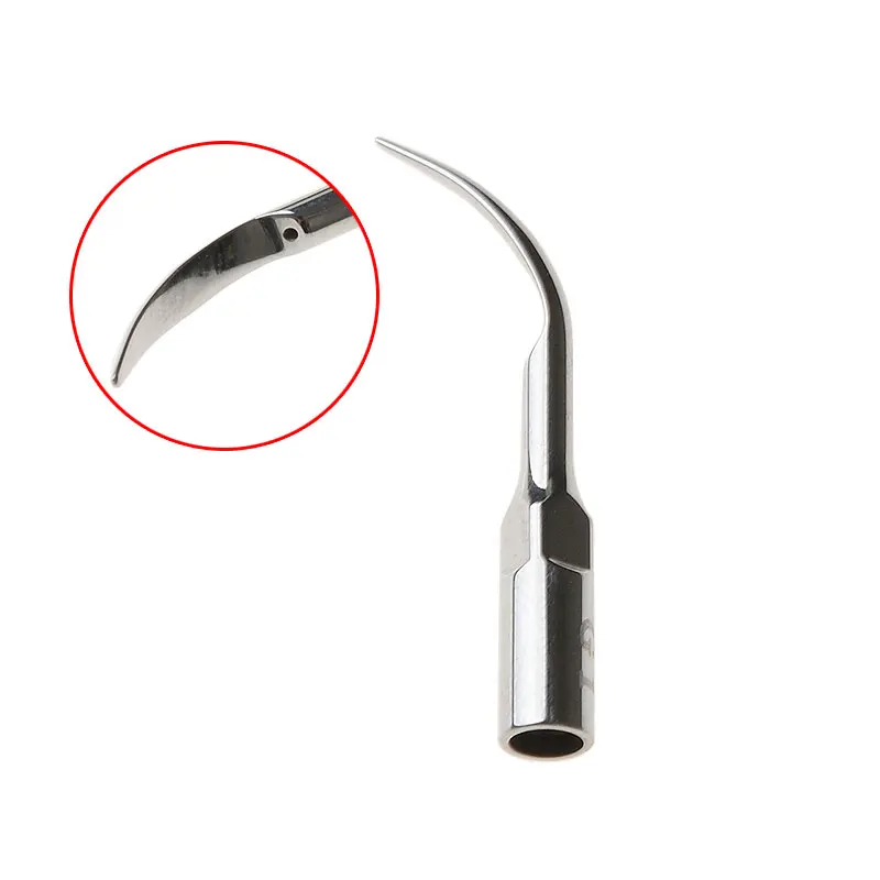 10 Stück AZDENT Dental Scaler Spitzen G1 GD1 für Zahnsteinentfernung, Parodontologie und Endodontie – Endo-Perio-Spitzen passend für EMS WOODPECKER Ultraschallscaler – Detail 2