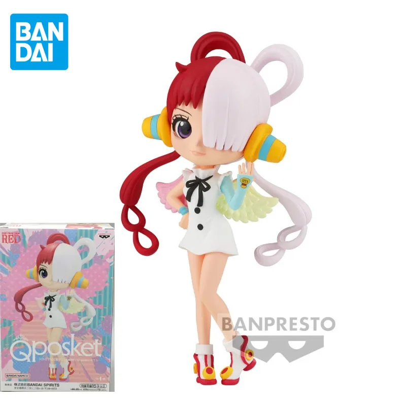 

BANDAI оригинальная цельная пленка Красная Аниме Фигурка Uta Q posket экшн-Фигурка Игрушки для мальчиков девочек подарок для детей Коллекционная модель