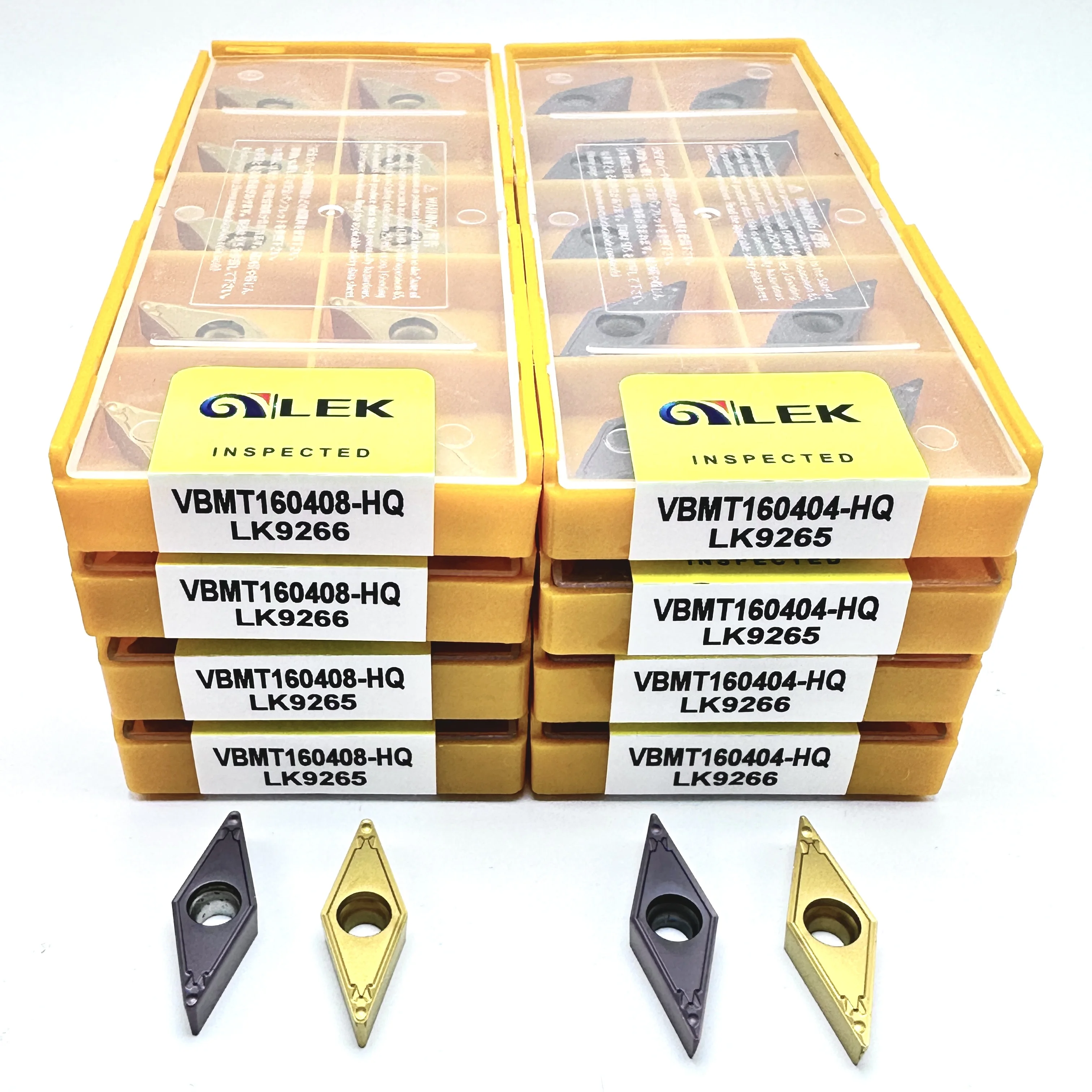 VBMT160404 VBMT160408-HQ LK9265 High Quality External Turning Tool Carbide Insert CNC Turning Lathe Steel Processing