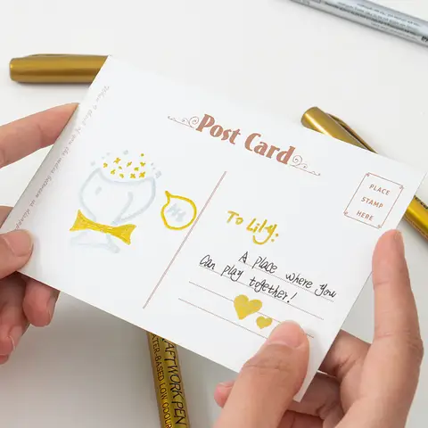 ब्रश मेटैलिक क्राफ्टवर्क पेन सिल्वर/गोल्ड परमानेंट ऐक्रेलिक पेंट पेन मार्कर रॉक पेंटिंग के लिए 1-5MM सॉफ्ट/हार्ड निब आर्ट सप्लाई 6 best sales सुनहरा कलम - №2