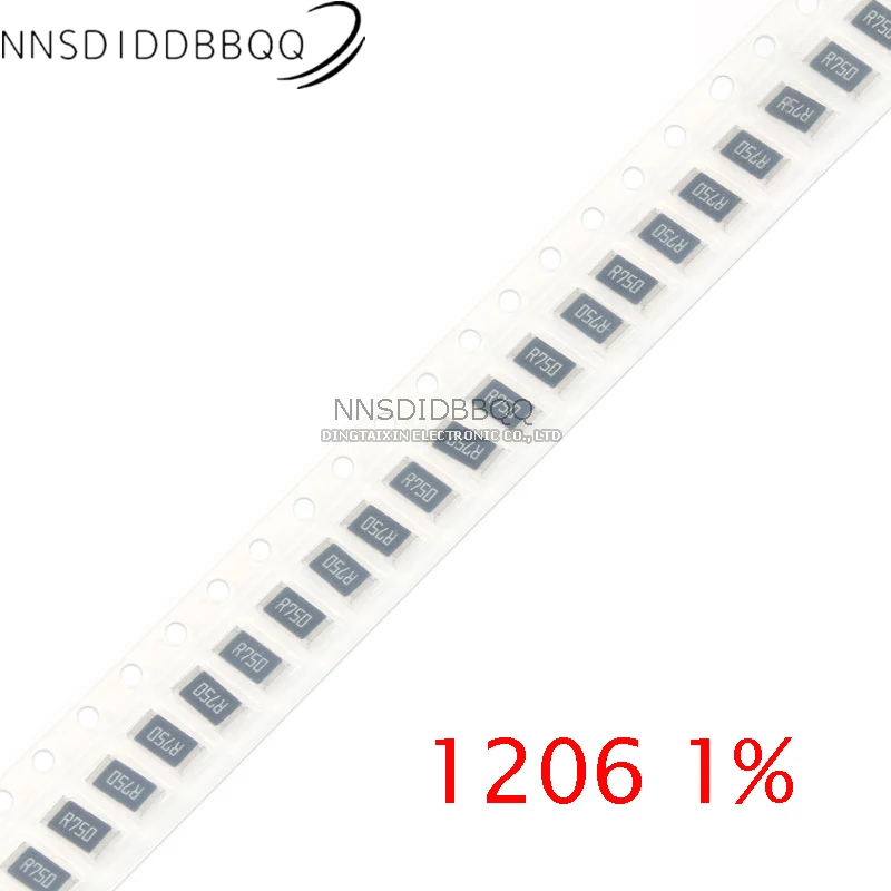 200 stücke 1% 1206 SMD widerstand 0R ~ 10M 1/4W 0 0,1 1 10 100 150 220 330 ohm 1K 2,2 K 4,7 K 10K 100K 1R 10R 100R 150R 220R 330R 1M 10M