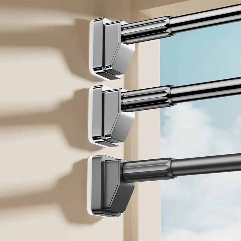 

Wholesale 2.6-3.5m 32mm Stainless Steel Curtain Rod Luxuriant Complete Curtain Pole Product Set