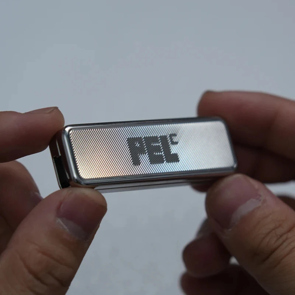 PEL EDC TITA Mechanical Fidget Slider Stainless Steel Stress Relief Toy Portable Office Desk Accessories - Image 4