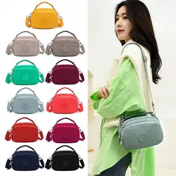 Trendy Messenger Bag Fashion Item Phone Bag Wear-resistant Smooth Zipper Multi Pocket Shoulder Bag  Shopping