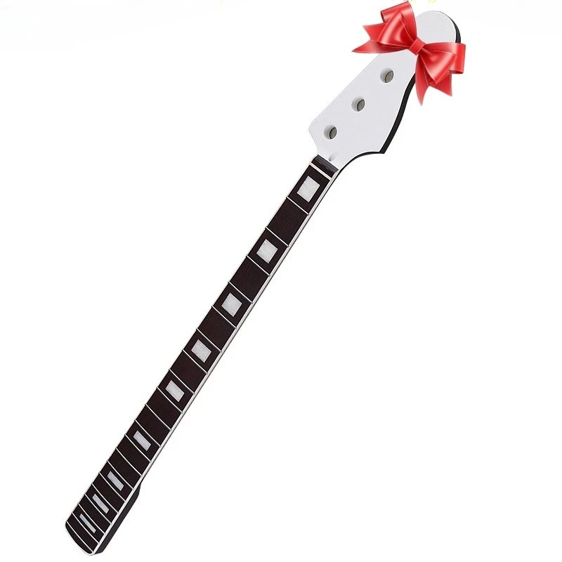 

Boutique 20Frets wenge wood log 4Strings Bass Neck professional handle DIY modified Bass Neck Musical Instrument Accessories