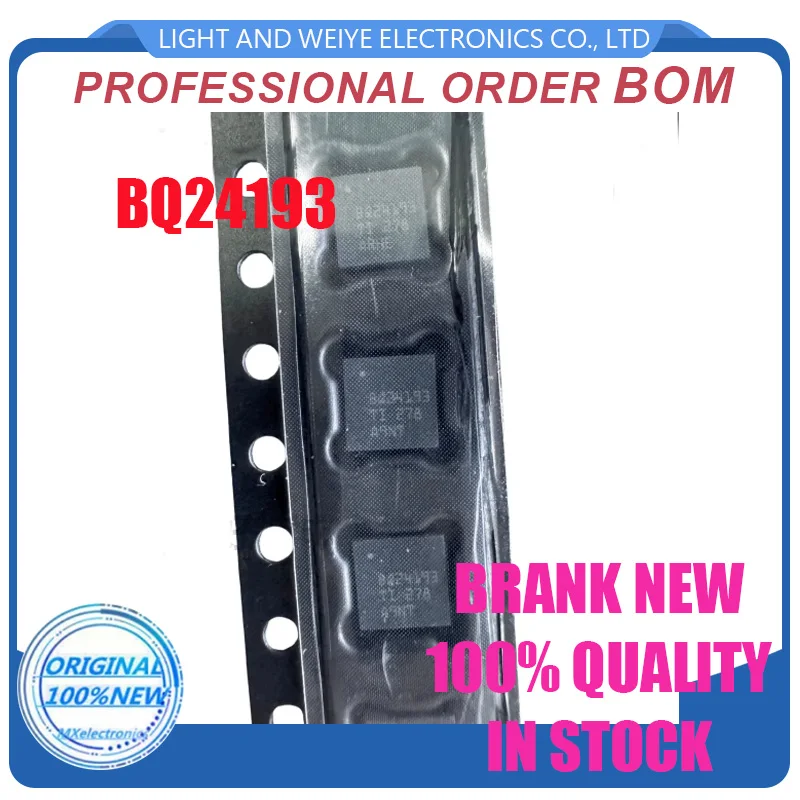 (5piece)100% New BQ24193 BQ24193RGER QFN-24 Chipset