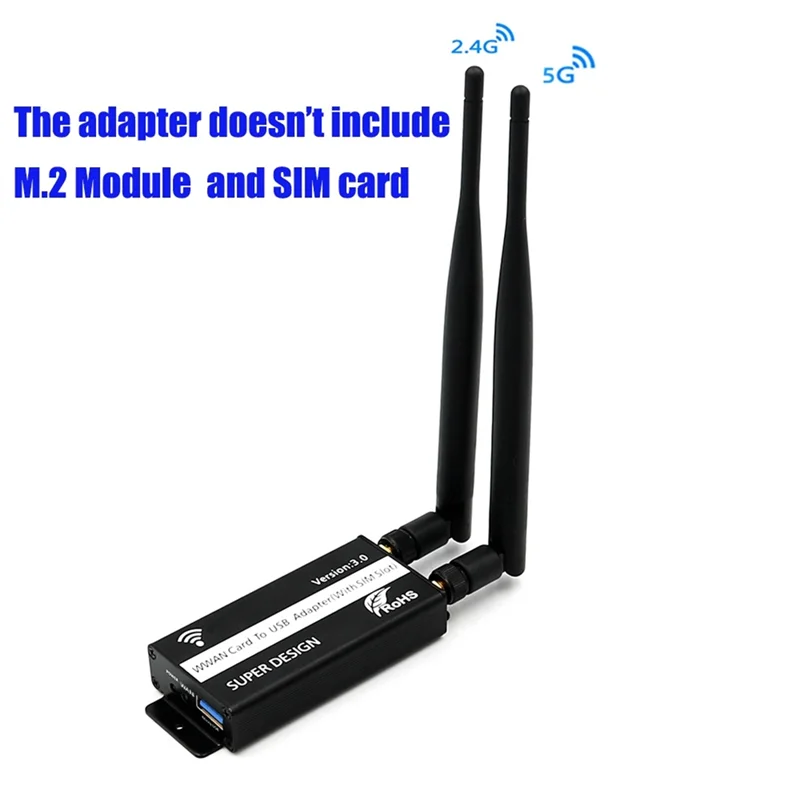 Y22A-M2 USB Adapter M.2 NGFF Usb 3 3.0 USB3.0 Converter Card With SIM Card Slot For WWAN / LTE / 4G
