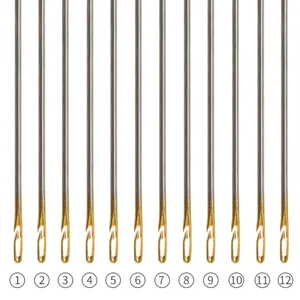 Kim may bằng thép không gỉ, kim xỏ tự động nhanh, ghim may, ren DIY, người già, 30 % 6 Máy may bán hàng chính - 3